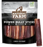 Power Bully Sticks Dog (6 25-PACK), 2-IN-1 Chews: Premium Beef. Fixed Price $127.99.