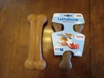 Dog Chewy Lumabone And Barkbone Bacon Flavored *. Fixed Price $10.00.