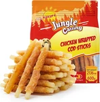 Jungle Calling Rawhide Free Treats, Chicken Wrapped Cod Sticks For Dogs, Eas. Fixed Price $41.79.
