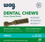 Wag Dental Dog Treats To Help Clean Teeth & Freshen Breath, Non-gmo Small. Fixed Price $43.97.