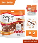 Good Fun Triple Flavor Kabobs Dog Chews 24OZ, Beef Hide & Chicken. Fixed Price $30.25.