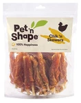 Chicken Wrapped Rawhide Chews For Dogs - Pet 'n Shape Chik Skewers. Fixed Price $37.92.