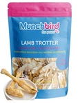 Munchbird Lamb Trotter Dehydrated Treats Natural Glucosamine For Dogs Cho.... Fixed Price $39.22.