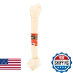 Pet Factory American Beefhide 20-22" Knotted Bone Dog Chew Treat Natural Flavo. Fixed Price $36.56.