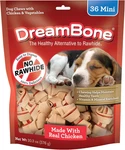 Mini Dream Bone Dog Chew Treats With Real Chicken Vegetables Vitamin - 36 Counts. Fixed Price $53.99.