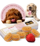 Bonne Et Filou Dog Treats, Strawberry Cakes, 1 Count (pack Of 6), Pink. Fixed Price $35.18.