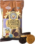 Carob & Vanilla Sandwich Cremes Cookies - All Natural Dog Treats, No Animal Bypr. Fixed Price $13.34.