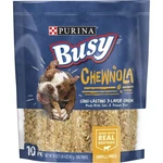 Purina Busy Rawhide Small/medium Breed Dog Bones, Chewnola With Oats & Brown .... Fixed Price $24.23.