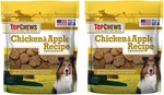 Top Chews Chicken & Apple Sausages 2PACK (40 Ounces Each). Fixed Price $54.99.