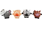 Puffy Squeaky Pet Play Dog Chew Toys In Choice Of Zoo Animal Styles, New. Fixed Price $6.99.