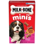 Pack Milk-bone Mini's Peanut Butter Flavor Dog TREATS,1- 15-OZ Box. Fixed Price $14.70.