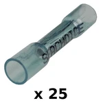 25 Pack Blue 16-14 Awg Heat Shrink Butt Connector Terminals For Boats. Fixed Price $26.98.
