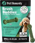 Usa Brush Buddies All Natural Dental Treats Tartar Breath 15LBS-25LBS Dogs. Fixed Price $24.77.