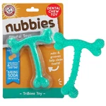 Arm & Hammer Nubbies T-bone Dental Dog Chew Toys, Peanut 1 Count, Green. Fixed Price $13.44.