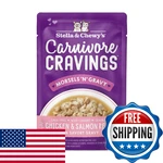 Stella & Chewy's Carnivore Cravings Wet Cat Food Pouches - Premium Chicken Sal. Fixed Price $76.91.