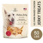 Usa Farm Raised Chicken Jerky Treats Wholesale For Dog All Natural 50 Lbs. Fixed Price $799.99.