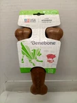 Benebone Wishbone Dog Chew Toy - Large (under 90LBS) Bacon Flavor. Fixed Price $13.98.