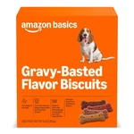 Amazon Basics Crunchy Dog Biscuits Gravy Basted Flavor 5 Pound (pack Of 1). Fixed Price $16.99.