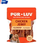 Pur Luv Chicken Jerky Dog Treats 16OZ Real High Protein Chew. Fixed Price $18.20.