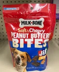 1- Milk-bone Peanut Buttery Bites Soft Dog Treats With Jif Butter, 4.5. Fixed Price $27.99.