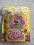 Bark Box Fruity Toot Loops Crunchy Dog Treats Corn Soy New Real 4 Oz. Fixed Price $12.99.