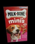 Milk-bone Snacks Mini Dog Biscuits, Flavored Crunchy Treats, 15 Oz.. Fixed Price $12.02.