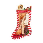 Pet Factory Holiday American Beefhide Rawhide Dog Stocking ASSORTMENT-11PC. Fixed Price $16.99.