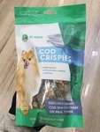 Dr. Marty Cod Crispies Dog Treats. Fixed Price $11.99.