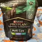 Purina Pro Plan Veterinary Multi Care Dog Supplements 30 Soft Chews 07/26. Fixed Price $15.00.