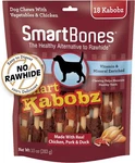 Smartbones Kabobz, Treat Your Dog To Rawhide-free Chew Made With Real. Fixed Price $24.80.