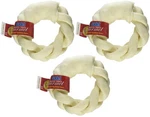 Cadet Rawhide Treats Gourmet 5" Braided Donut Pack Of 3. Fixed Price $39.91.