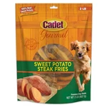 Cadet Gourmet Sweet Potato Steak Fries 2LB Bag Chews Natural Dog Treats #01387. Fixed Price $22.99.
