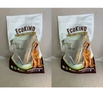 Lot Of 2 New Sealed Ecokind 6 Stuffed Chewing Shin Bone For Any Dog. Natural. Fixed Price $15.00.