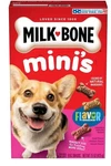 Milk-bone Snacks Mini Dog Biscuits, Flavored Crunchy Treats, 15 Oz.. Fixed Price $8.75.