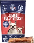 Devil Dog Pet Co. Jumbo Bully Sticks 6 Inch, 3 Pack Chews, 100 Natural,.... Fixed Price $39.70.