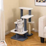 2-IN-1 Cat Tree Tower Pet Steps W/ Scratching Posts Hanging Toy Ball Perch. Fixed Price $39.99.