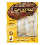 Savory Prime 22107 American Supreme Beef Rawhide White Knotted Bones 6 To In.. Fixed Price $14.88.