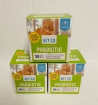 3 New Boxes Vetiq Digestive Probiotic Cat Powder Supplement For Health. Fixed Price $59.99.