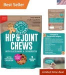 All Life Stages Dog Treats: 5 Oz Chicken Flavor, Soft Chews For Hip & Joint Care. Fixed Price $9.99.