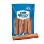 Chews Bully Sticks 6 Inch 5 Count Natural Grass Fed Beef Best Thick Dogs. Fixed Price $46.99.