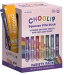 Choolip Squeeze Vita Stick Lickable Cat And Dog Treats 1.62 Pound (pack Of 1). Fixed Price $77.79.
