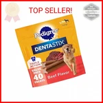 Pedigree Dentastix Dog Dental Treats, Large Breed Beef Flavor, 2.08. Fixed Price $23.62.