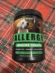 Kinpur Pet Care Natural Dog Allergy Chews Relief 180 Immune Treat. Fixed Price $19.99.