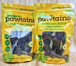 2 Bags - Pawtains Plantain Dog Chews Digestible Grainfree Treat Ttl 10. Fixed Price $26.69.