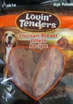 Lovin' Tenders Real Chicken Breast Fillet Dog Treats 1 Pack. Fixed Price $14.49.