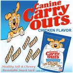 Canine Carry Outs Chicken 1.41LB/638 Gr Resealable Multi Pet Snack Strips Sack. Fixed Price $26.88.