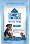 Baby Blue Training Natural Puppy Soft Dog Treats, Savory Chicken 4-OZ Bag. Fixed Price $7.47.