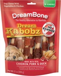2-DREAMBONE Kabobz Chews 10 Ounce Rawhide Free Healthy Dog Treats Sale. Fixed Price $19.99.