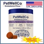Petwellco Biobalance Beef Flavor Digestive Support For Dog Soft 30 Chews. Fixed Price $20.99.