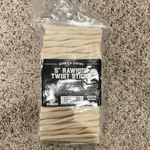 Bones & Chews 5" Rawhide Twist Sticks Beefhide Dog 28OZ. Fixed Price $10.00.